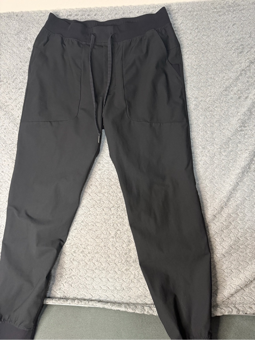 Men's Lululemon Black Drawstring Jogger Pants
